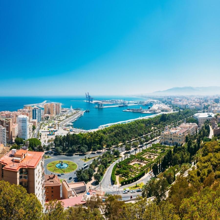 Malaga Velarde Center 3 Lägenhet Exteriör bild